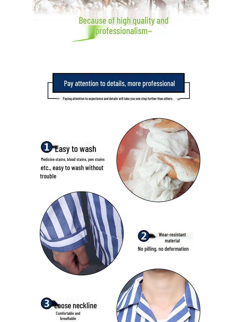 Унисекс больничная рубашка и форма медсестры/врача: Варианты с длинным/коротким рукавом