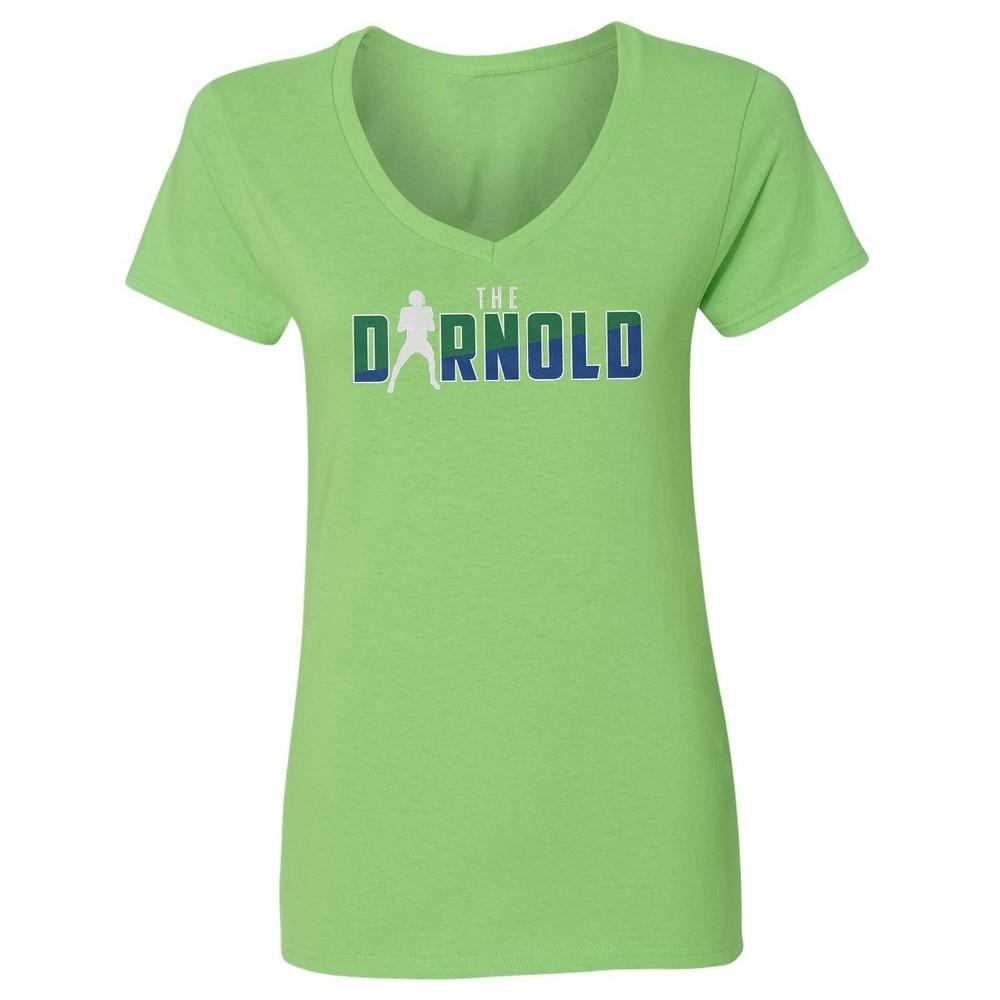 Darnold Seattle Football Fans - Star Player Tribute Ladies' V-Neck Tshirt Unisex T-Shirt