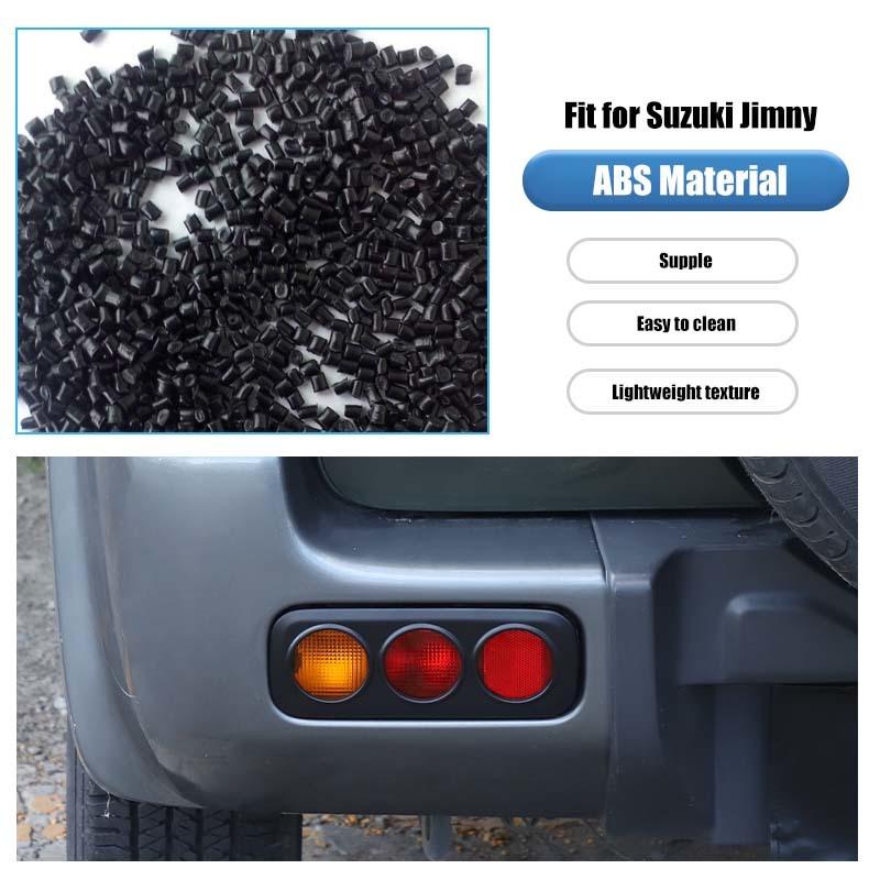 Car Rear Fog Lampshade Cover Lamp Protective Decoration Taillight Cover For Suzuki Jimny 2007-2017 Car Exterior Accessories