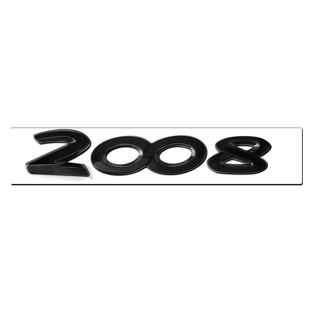3D Car Body Trunk Emblem Stickers Badge Decoration Decal For Peugeot 2008 3008 4008 5008 206 207 208 307 308 408 508 Accessories