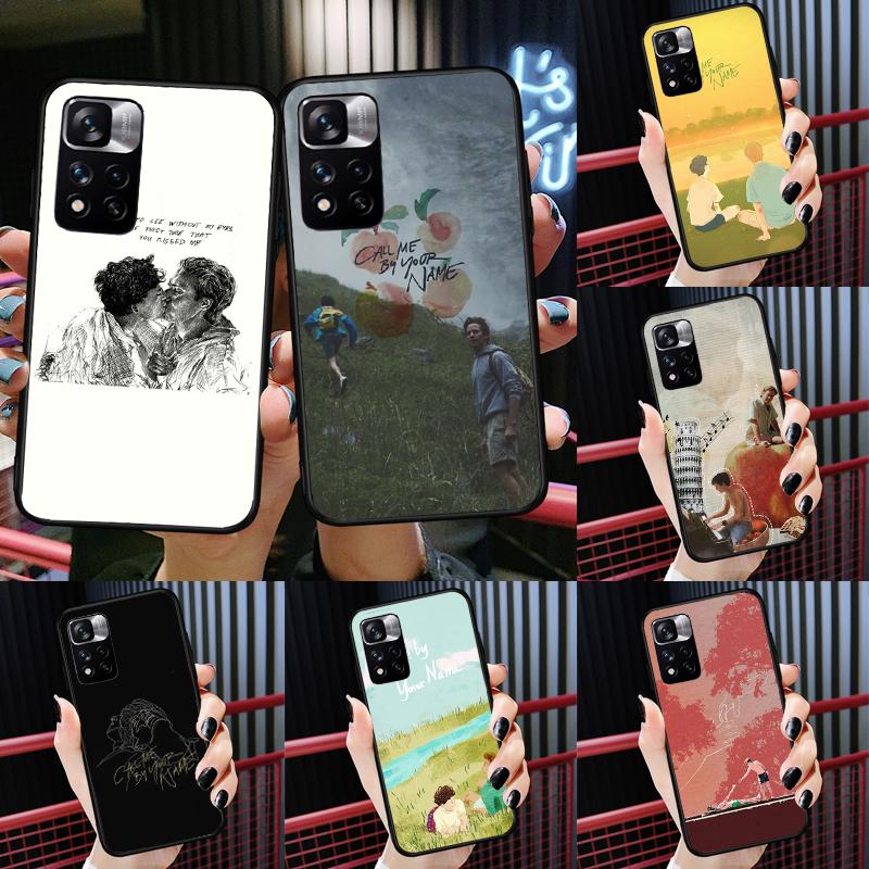Чехол 'Назови меня своим именем' для Xiaomi Redmi Note 14 13 Pro 12 11 9 10 9S 10S 11S 12S Redmi 13C 10C 12C 14C
