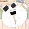 6 Pieces Plant Labels Blackboards Flowers Tags Wood Vegetables Decorative Gardening Chalkboard