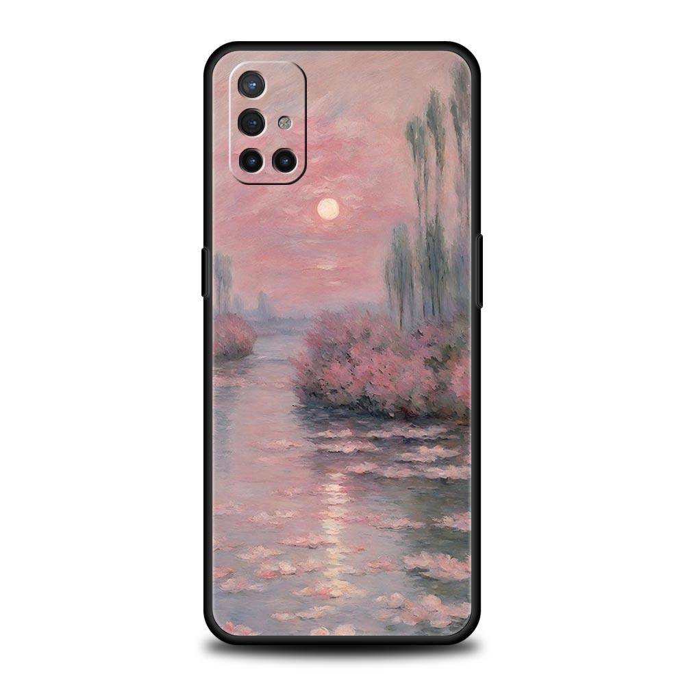 Чехол Для OnePlus 15 13 12 11 10 9 8 7T Pro 13T 13R 12R 10R 9RT 8T Nord 2T CE 2 3 5G Lite Обложка Клод Моне Сад Картина Искусство