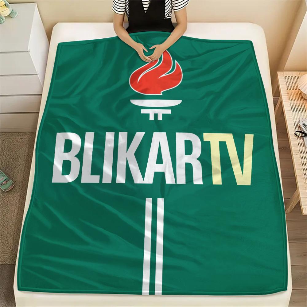 Breidablik Amateurs Print Flannel Blanket, High quality Comfortable for All Seasons, Home Decor, Warmth and Comfort