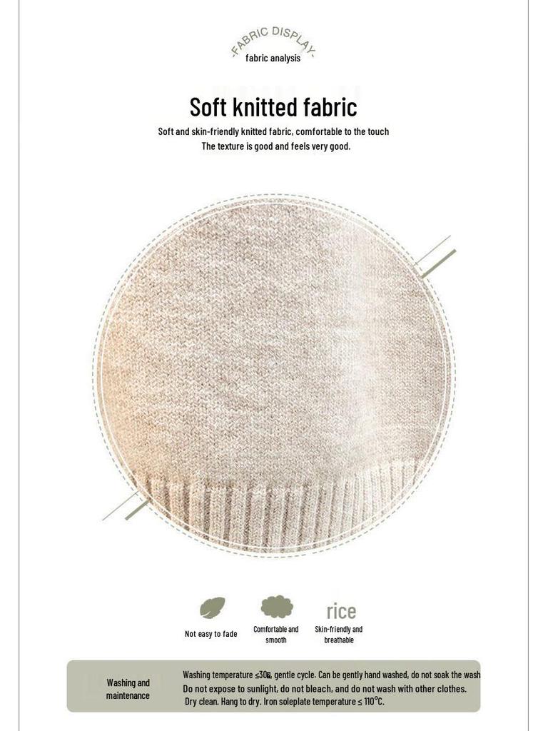 Вязаный женский кардиган без рукавов с V-образным вырезом - Корейский стиль, свободный крой для весны/осени/зимы.