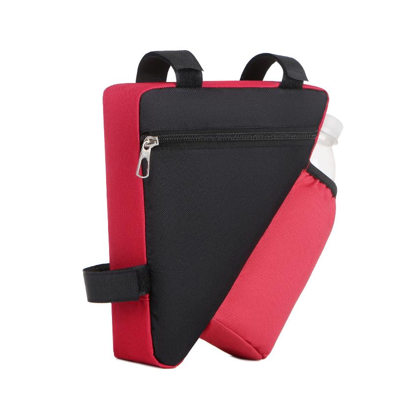 Waterproof Bicycle Frame Bag with Innovative Triangle Design and Bottle Pocket for Hydration