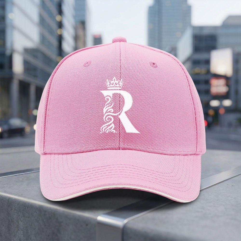 Elegant Adjustable Letter R Baseball Cap Lightweight Breathable AllSeason Daily Commuting Trendy Gift