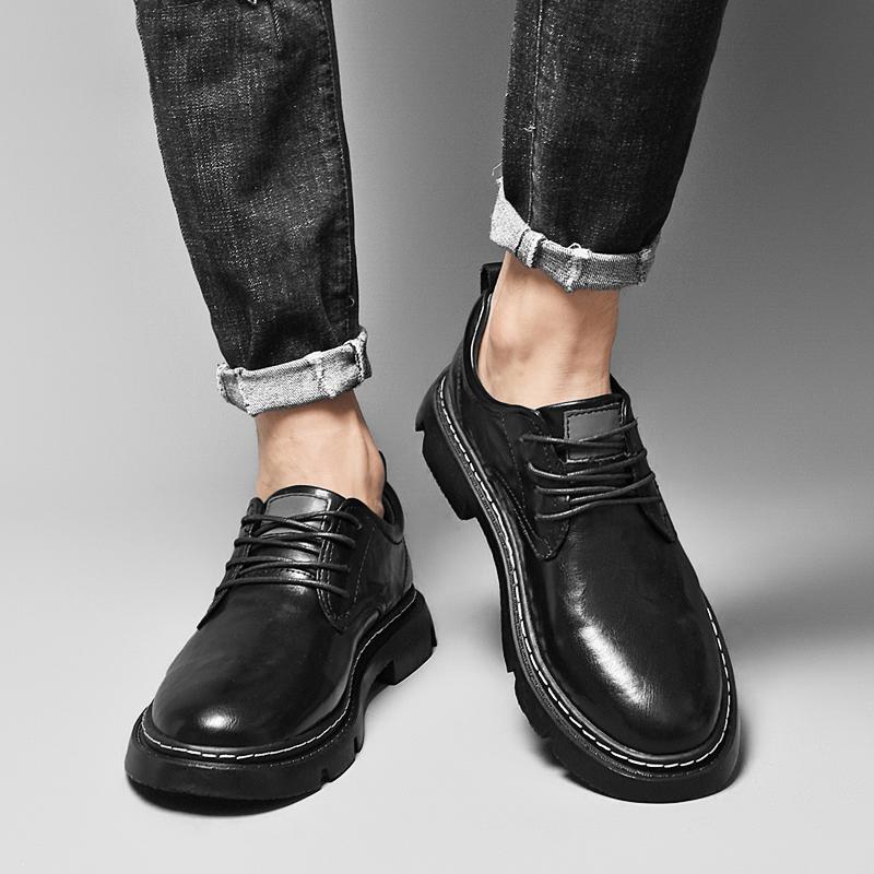 Новая мужская обувь Мужская обувь из натуральной кожи Свадебная обувь Высокого качества Мужская повседневная офисная обувь Мужская удобная обувь Оксфорды