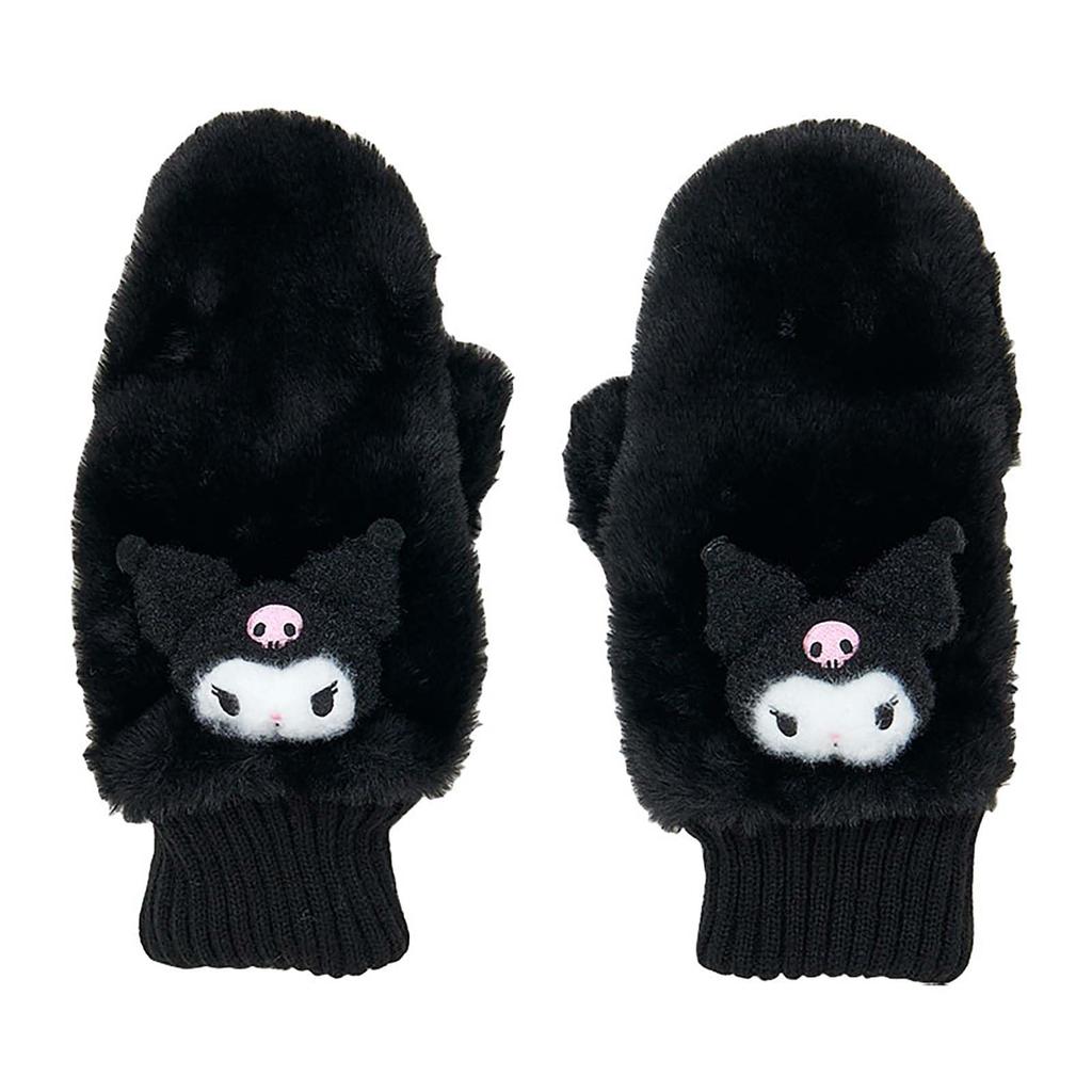 Sanrio Варежки из искусственного меха Куроми с маскотом 363421