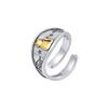 Xiaomi 925 Sterling Silver Simple Punk Cat Rings For Women Geometric Fashion Open Adjustable Handmade Party Jewelry Gift Allergy