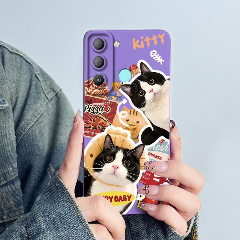 Чехол для телефона Tecno Pop 5 LTE 5Lte BD4 BD4i BD4a Чехол Мягкий Силикон Милый Мультяшный Панда Цветок Мальчики Девочки Funda Защитный Coque