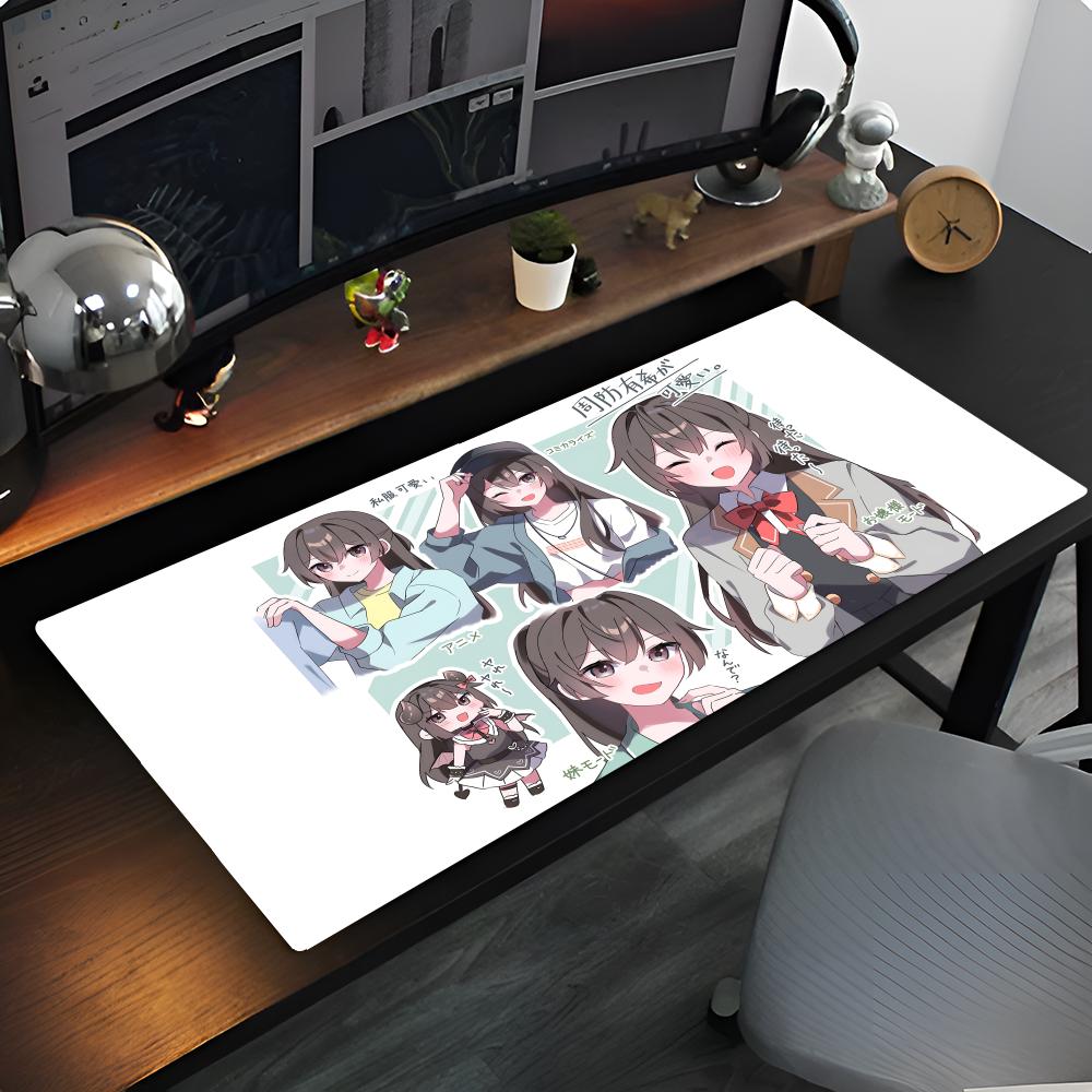 Yuki Suou Коврик для мыши Аниме игра коврики для мыши cs lol XXL Домашний HD Компьютерный стол Ковер Геймерский Офис Ноутбук Мягкий Рабочий стол 700X300