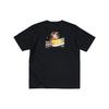 Uniqlo Футболка с принтом персонажа игры Final Fantasy VII Мужские и женские Топы Черный 449081-09