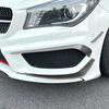 For Mercedes Benz CLA Class C117 AMG Line 2013-2015 Car Front Bumper Splitter Side Spoiler Air Vent Wind Knife Body Kits
