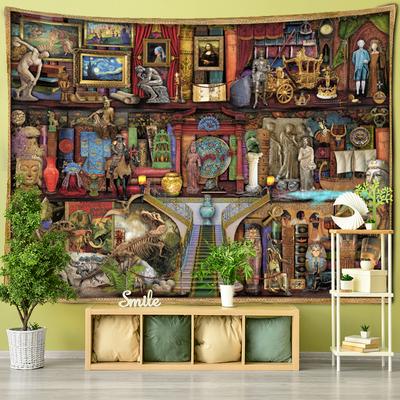 Стенд для выставки товаров картина маслом гобелен настенный богемный хиппи тапиз абстрактный психоделический фон колдовства домашний декор