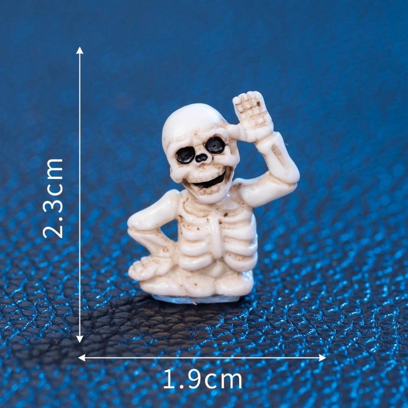 Halloween Movie Character Death Jason Skeleton Man Resin Crafts Horror Atmosphere Tabletop Knickknacks