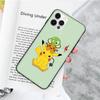 JP34 Pikachu Black Soft Case for Xiaomi Poco X6 X4 M5 M6 F5 F6 C65 C55 C50 C51 C40 Pro Redmi 14C A3X 13C 12C 11T 10A 9C Note 7 6 8A Plus