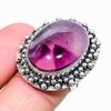 Sage Amethyst Gemstone 925 Sterling Silver Jewelry Ring Size 7 S8H35