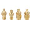 4pcs Nickel Plated Brass MCX To SMA Adapter 50ohm Impedance for Antenna Radio
