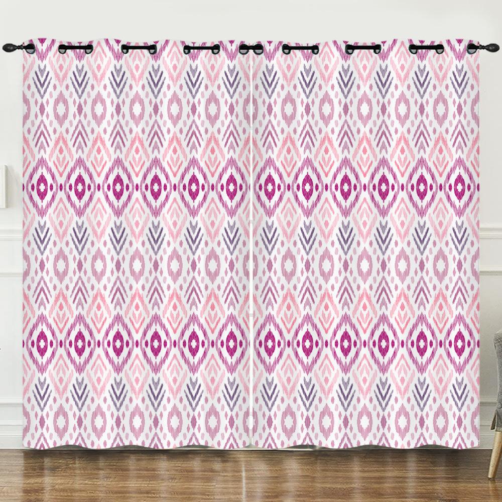 Серия 3D Fresh Printing Цифровая печать Штора Блэкаут и на люверсах