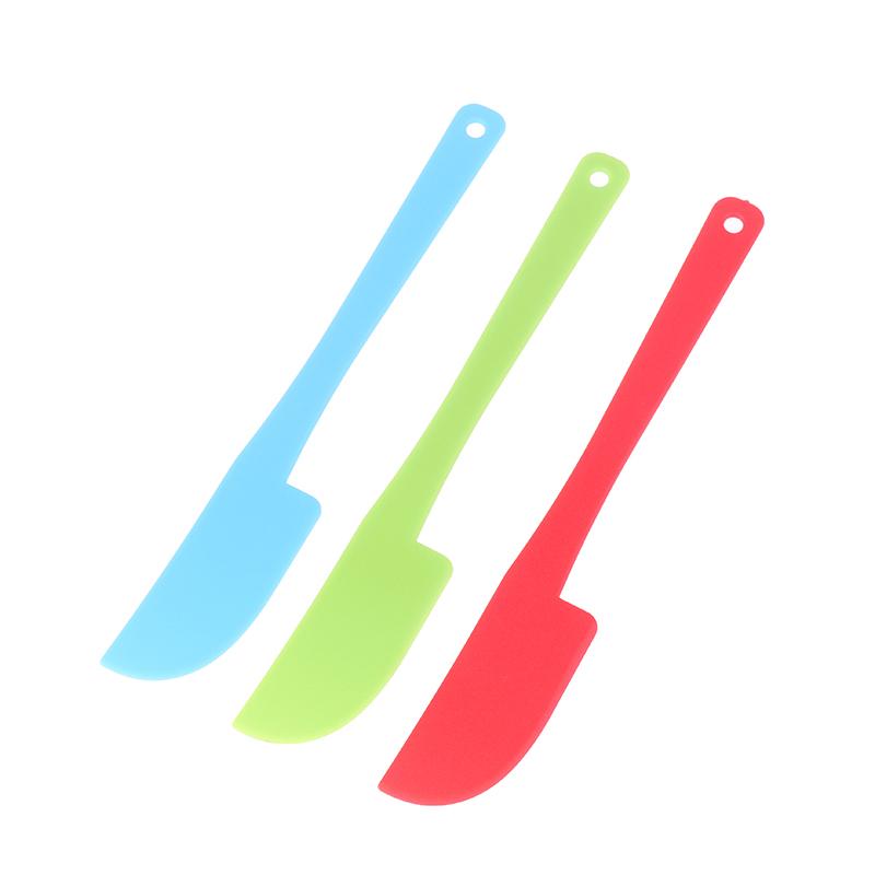 1 шт., пластиковый мини-скребок для выпечки крема, антипригарный шпатель для масла, резак, термостойкий кухонный инструмент для выпечки, скребок