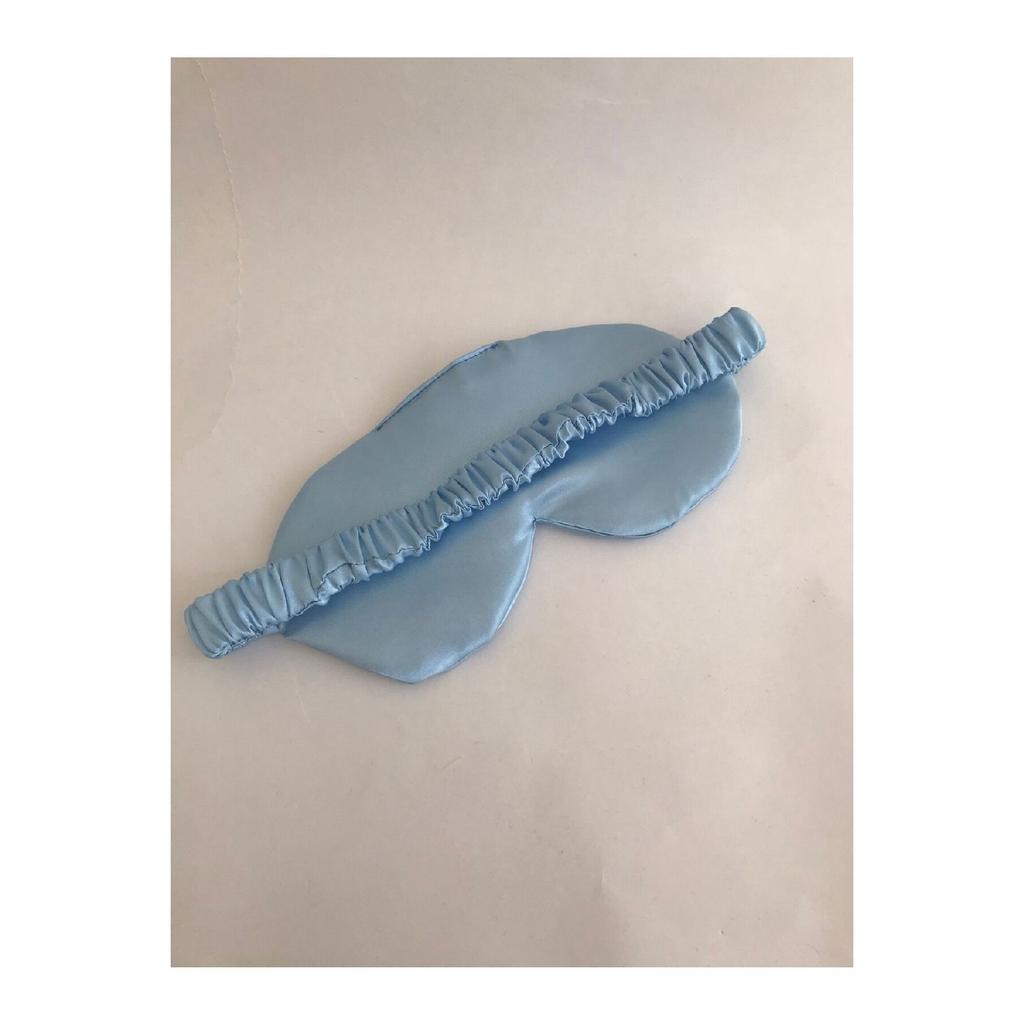 Атласные черные очки для сна/повязка на глазу