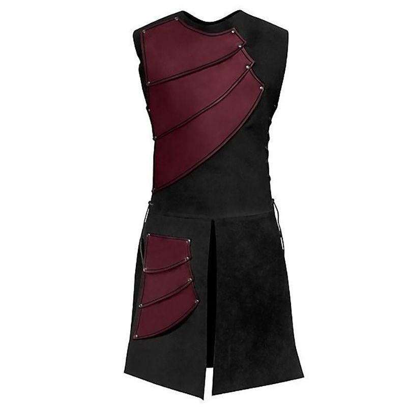 Premium Herren Mittelalterliches Ritterrstung Cosplay Kostm For Men Size M-3xl
