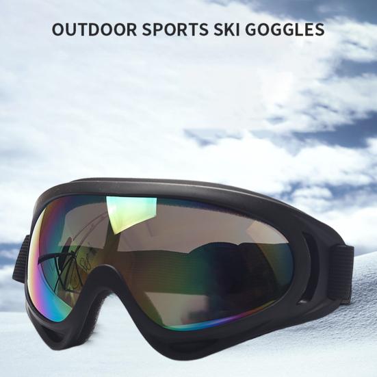 Лыжные очки с защитой от ультрафиолета, противотуманные, регулируемые ремешки, ветрозащитные очки для сноуборда для мужчин и женщин, велосипедные очки, мотоциклетные очки для альпинизма