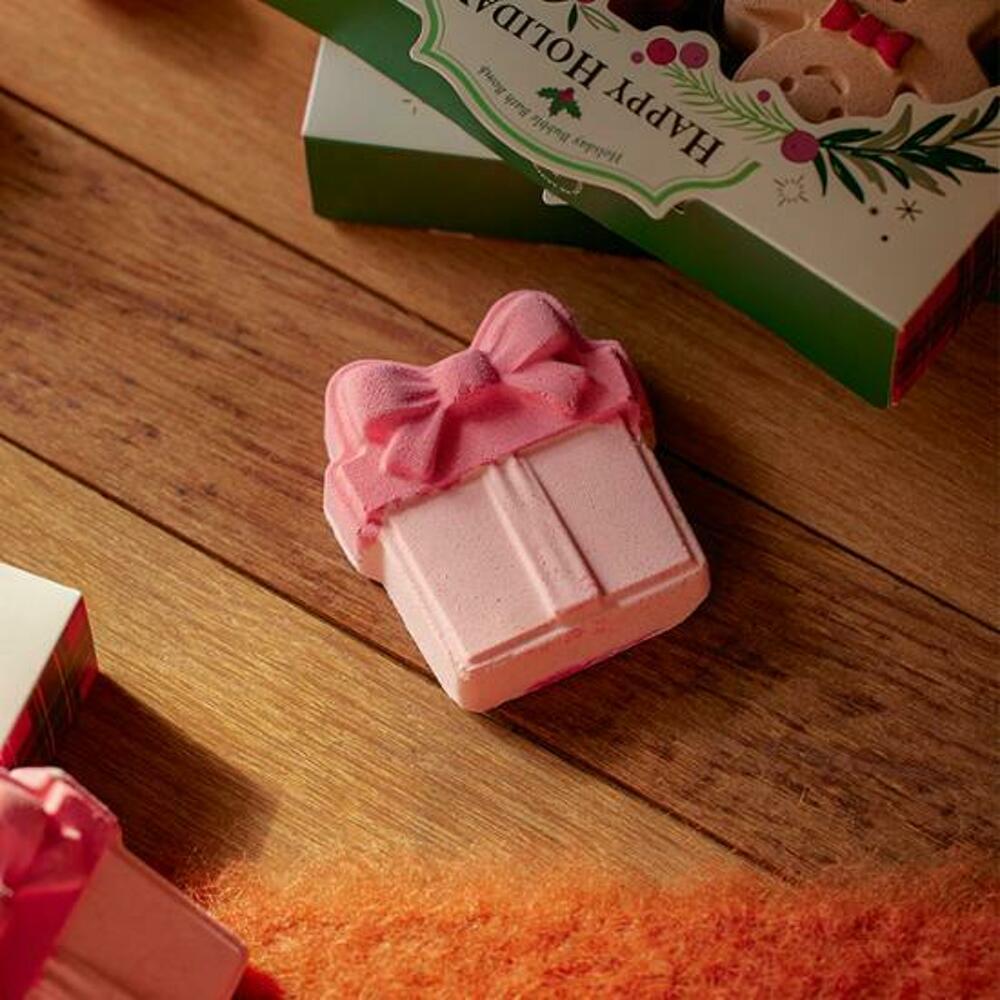 ROUND A'ROUND Holiday Bubble Bath Balm Duo Gift Set 110g+110g