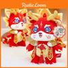 Dragon Year Good Luck Mascot Plush Toy Chinese Dragon Gift Boxed Doll With Custom Logo 28cm Height