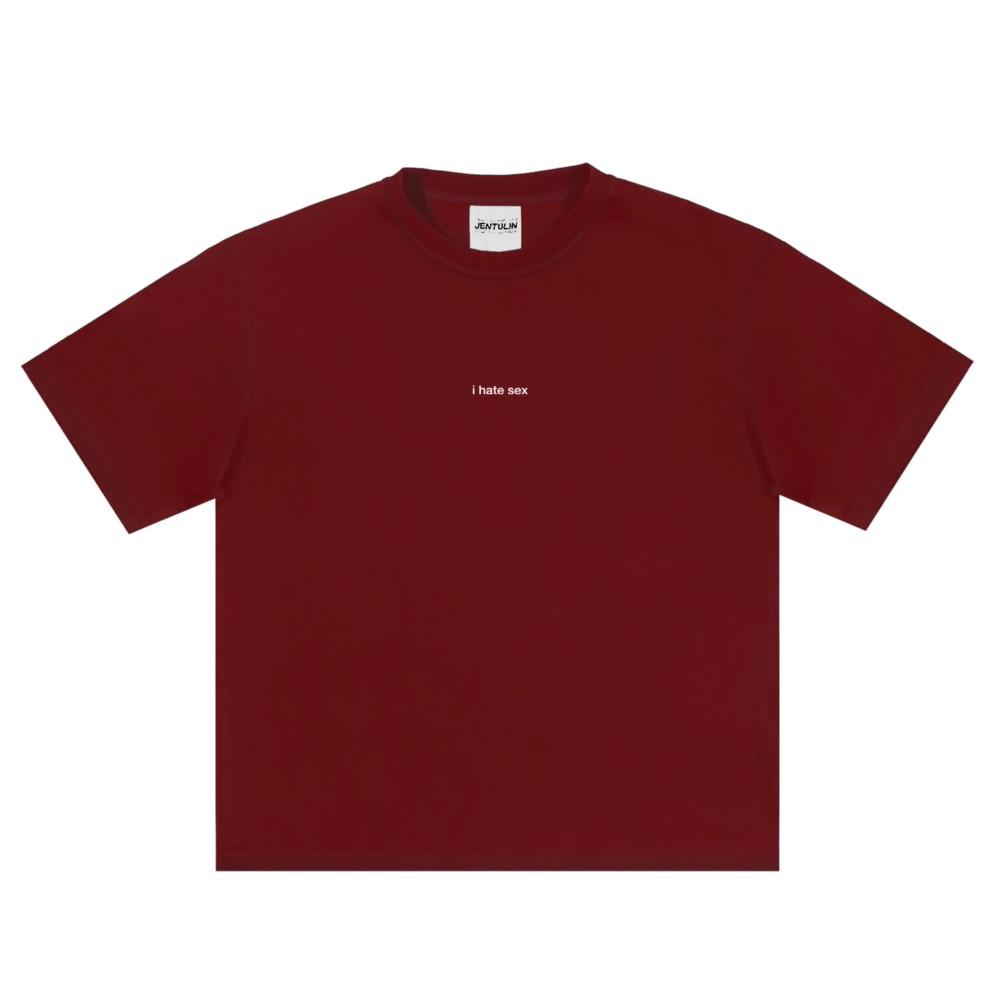 Harajuku Mens Tshirt Oversized Cotton Y2k Streetwear Hip Hop Korean i hate Letter Graphic Short Sleeve Tops Aesthetic Clothing