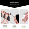 16mm Scratch Proof Edge Sticker for Pickleball Paddle Racket Shock Absorption Protection for Training Sport