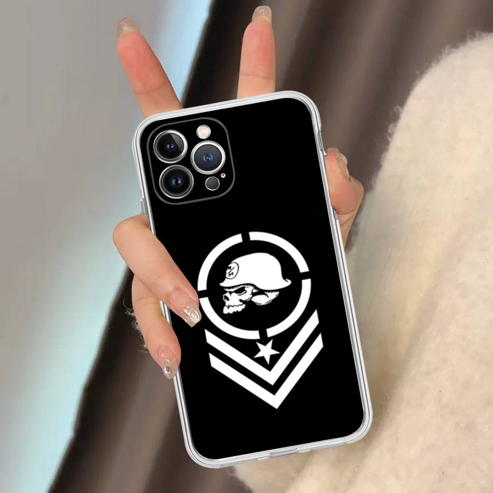 Металлический чехол Motocross Metal Mulisha для IPhone 17 16 15 14 13 12 Mini 11 Pro Max Прозрачный