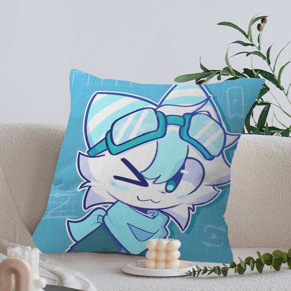 Подушка с принтом Boykisser Silly Cat чехол мультфильм Подарок Наволочка Спальня Дом Диван Стул Сиденье Декор чехол для подушки