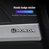 WDM2 5/10Pcs Mini Aluminum Car Decorative Stickers For Honda civic accord fit jazz pilot CRV odyssey passport city shuttle HRV vezel