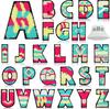 White 7Cm English Letter Embroidery Cloth Sticker Computer Embroidery Label Clothing Accessories Decorative Embroidery Sticker Ironing Stamp