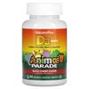 Source Of Life, Animal Parade, Vitamin D3, Natural Black Cherry Flavor, 500 Iu, 90 Animal Shaped Tablets