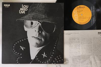Виниловая пластинка ЛУ РИД  Lou Reed Live RCA6292 RCA 1975 Япония Рок Б/у