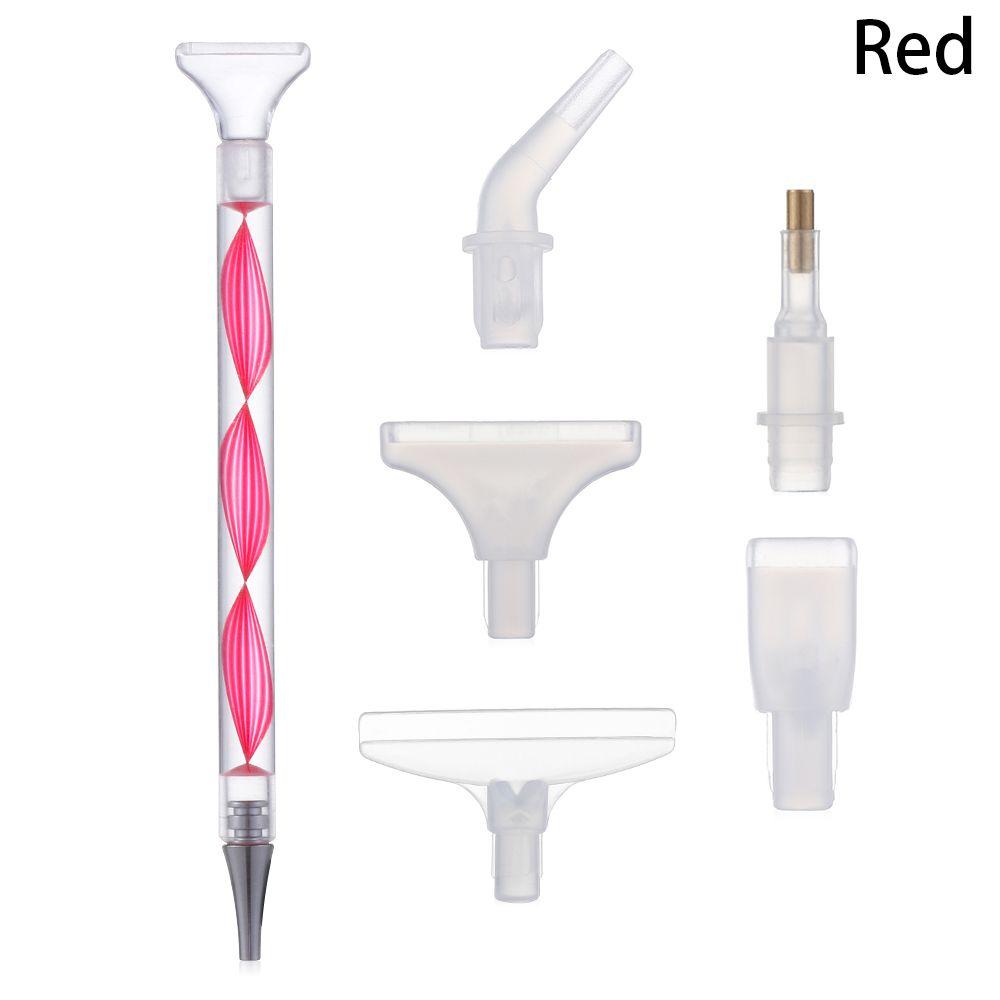 Cross Stitch Resin Pen Alloy Replacement Pen Heads Point Drill Pen Resin Diamond Painting Pen