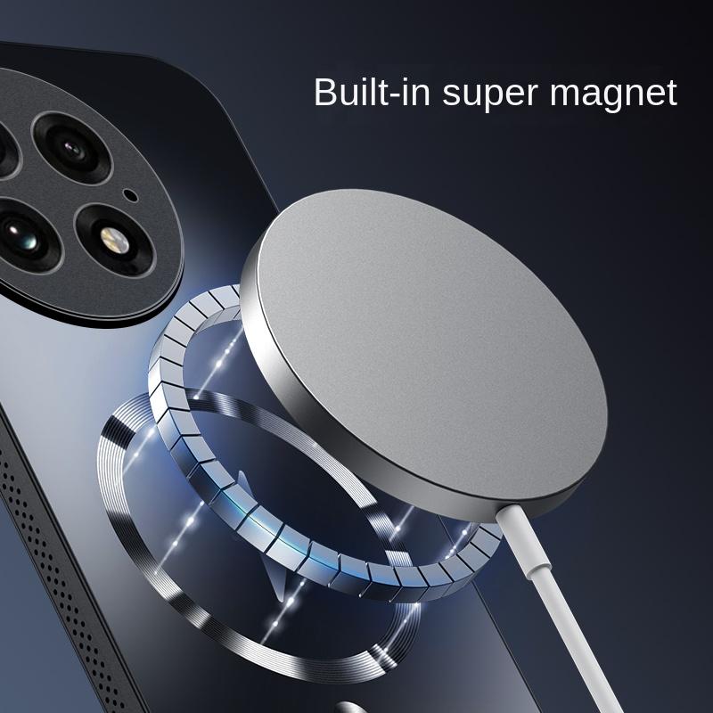 Для Magsafe Matte Frosted Case OnePlus 13 Hard Shockproof Lens Protector Phone Cover для Oneplus 12 12 ACE 5 Wireless Charging Shell