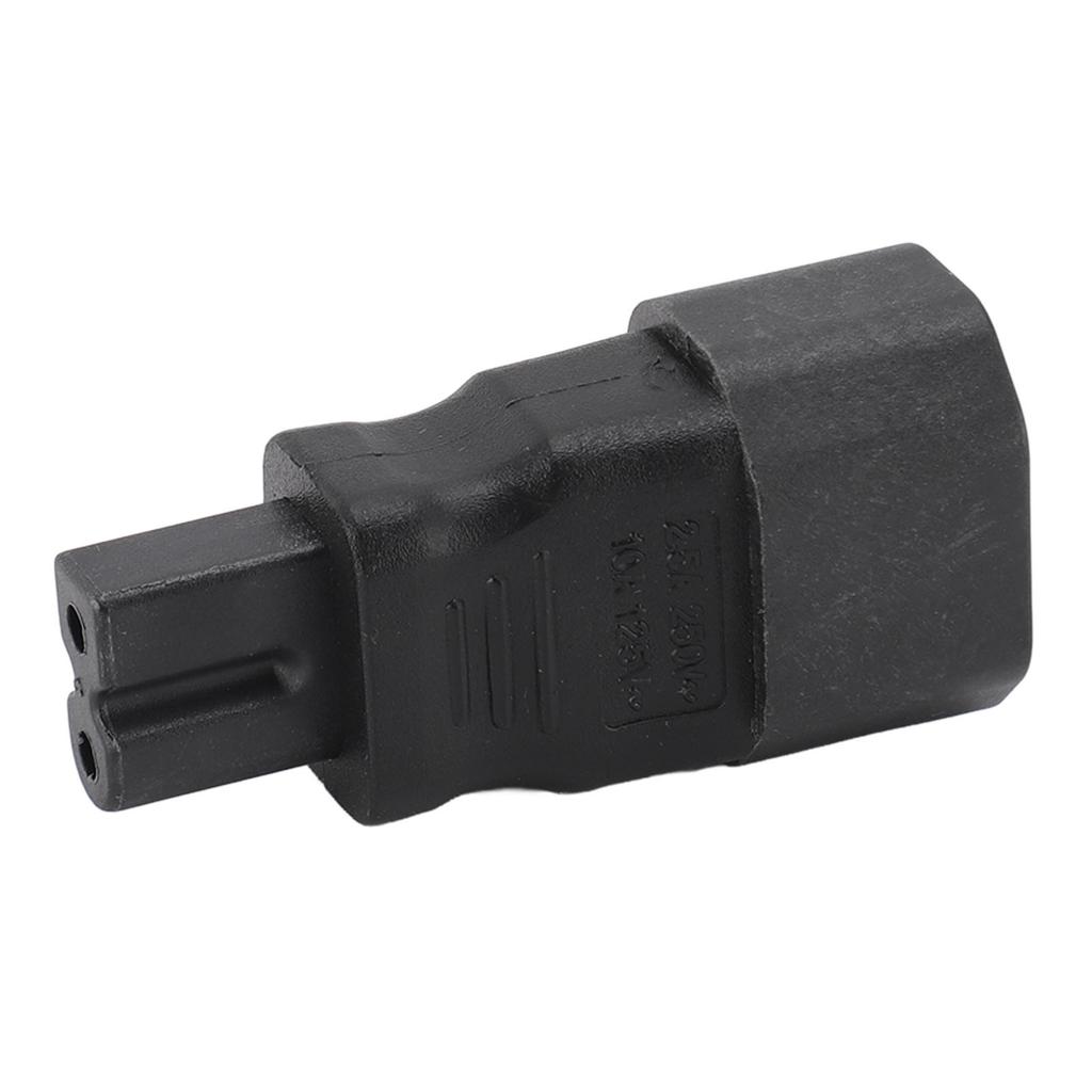 2Pcs IEC320 C14 To IEC320 C7 Power Adapter IEC320 C14 To C7 PDU UPS Extension Power Plug Adapter
