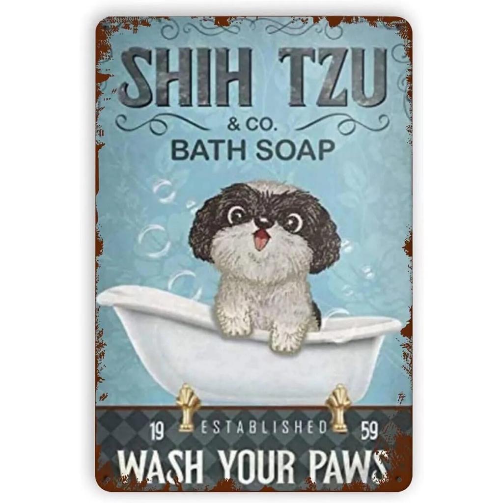 Ретро раздеться, мыло для ванны, металлические жестяные вывески, винтажные постеры для ванной комнаты, стиральная комната, бары, мужская пещера, кафе, паб, клубы, домашний декор стен