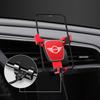 1Pcs Car Air Outlet Alloy Gravity Triangle Phone Holder For BMW Mini Works Cooper F54 F55 F56 F57 F60 R50 R52 R53 R55 R56 R57