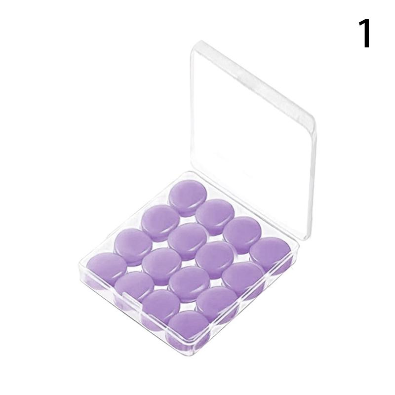 16 шт. силиконовые беруши многоразовые силиконовые восковые беруши плавание формованные беруши шумоподавление защита для сна