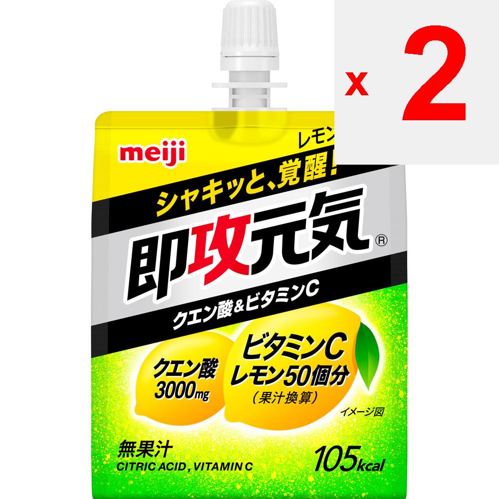 MEIJI Sokogan Genki Jelly Citric Acid & Vitamin C Lemon taste 180g Perfect Plus Cheer Pack Perfect Plus
