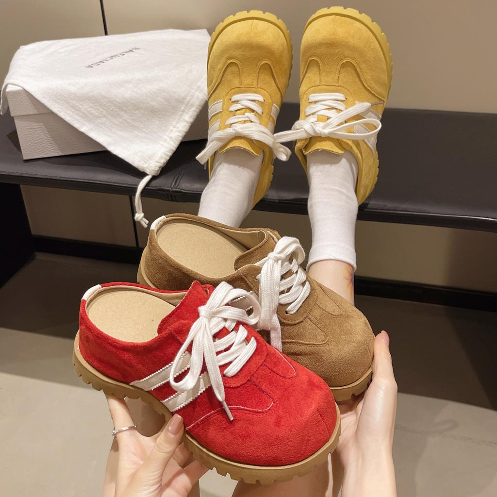 Замшевые балетки женские новая весна женская обувь универсальная спортивная и повседневная обувь для скейтборда