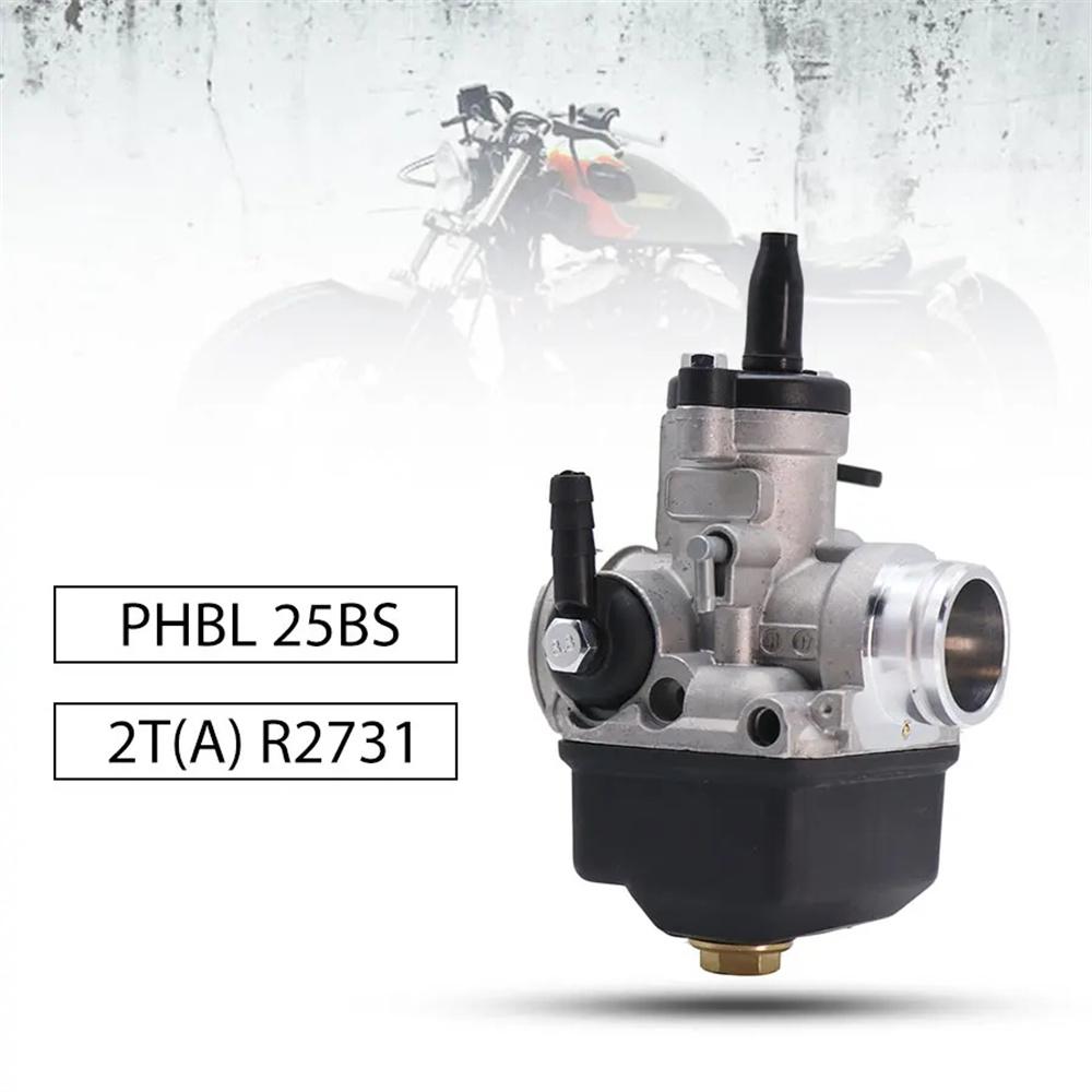 Карбюратор PHBL 25мм BS R2731 Подходит для мотоцикла скутера 2-тактного 50cc-300cc