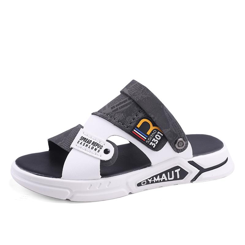 Модные мужские сандалии 2025 Дизайнерская обувь Уличные пляжные шлепанцы для мужчин Повседневная обувь Высокое качество Нескользящие лоферы Мужские шлепанцы