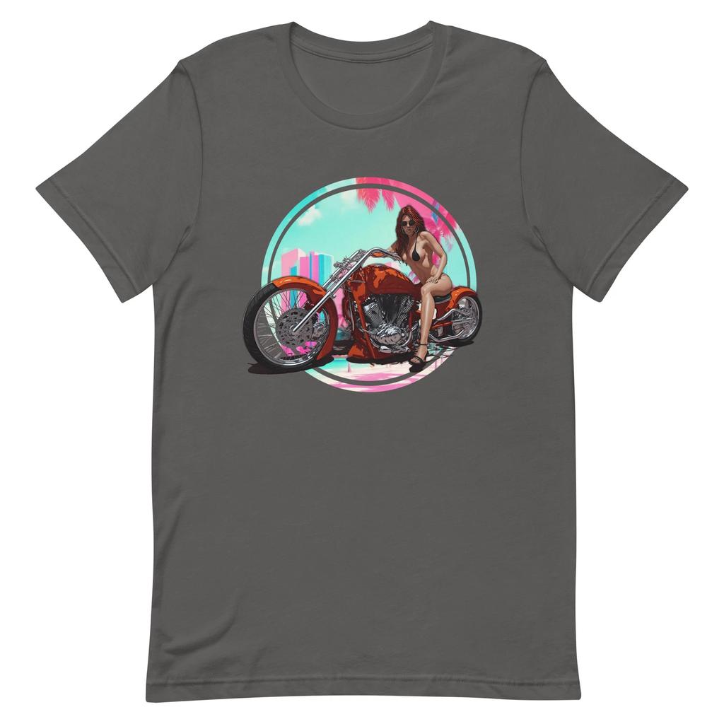 Motorcycle Chopper Unisex t-shirt