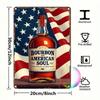 Металлическое Настенное Искусство Декор для Виски Бурбон Бара 8x12 Дюймов Винтажное Домашнее Украшение